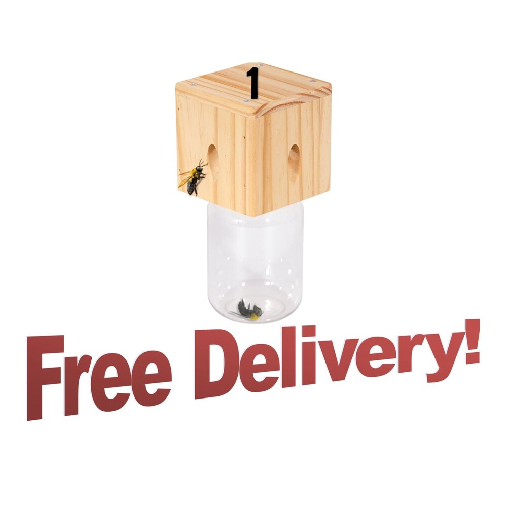 Individually Handmade Cube Style, Carpenter Bee Traps That Really Work